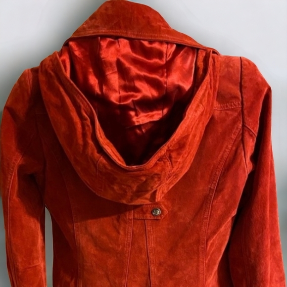 Suede coat Bradley Bayou with toggles  size S - Picture 2 of 16